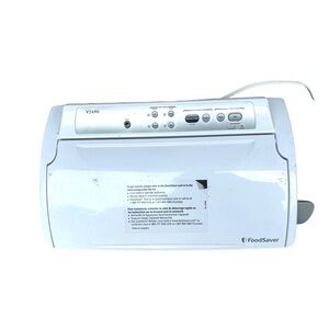 Food Saver Vacuum Sealer White V2490 Kitchen Machine